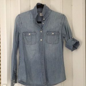 J. Crew “the perfect shirt” in denim